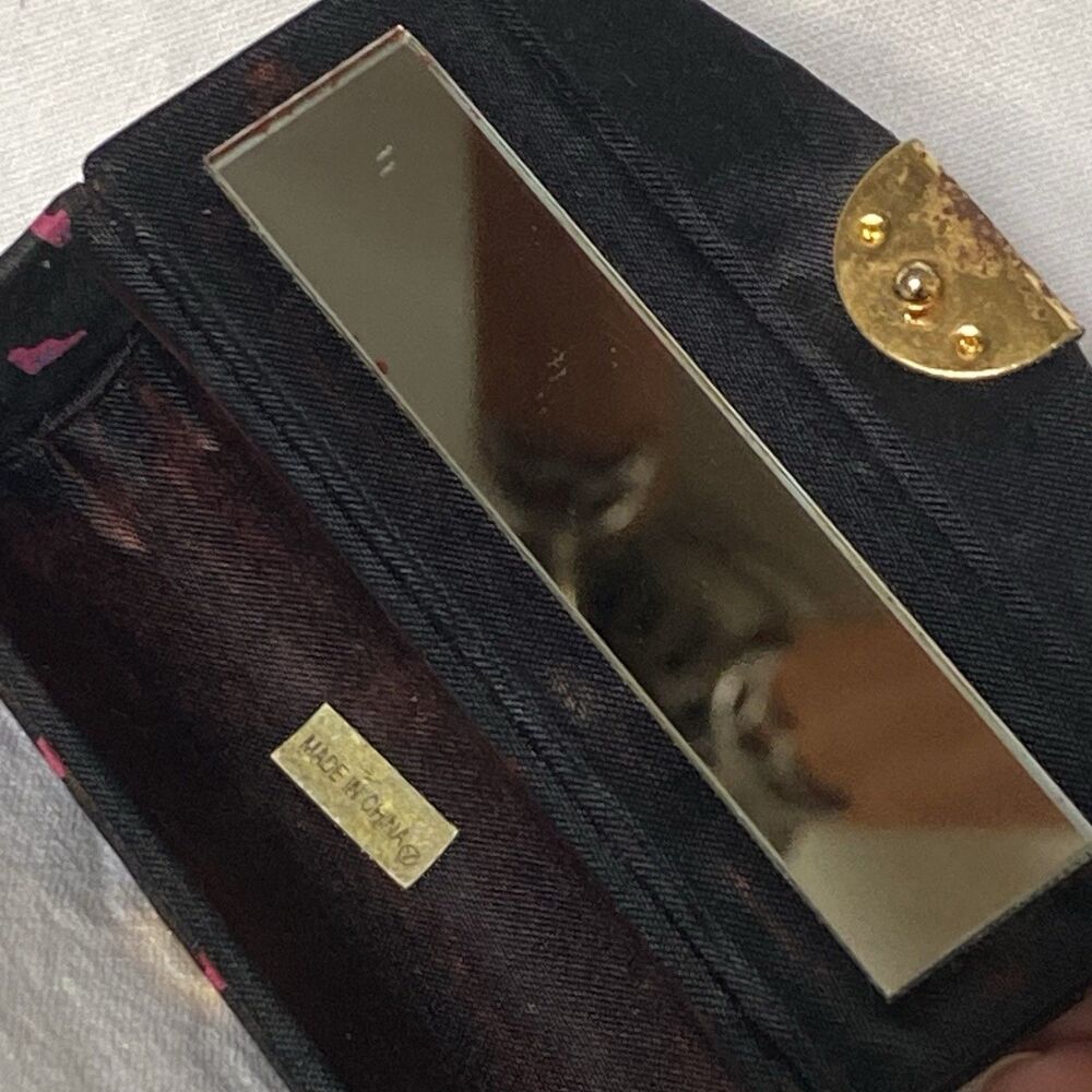 Vintage MARY KAY Lipstick Carry Case Holder w/ Mirror Snap Closure Handbag Purse - Picture 5 of 6